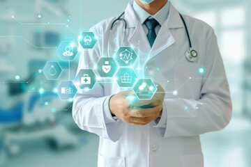 doctor and new technology