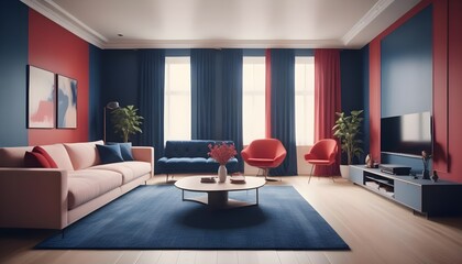 white and gold theme modern interior