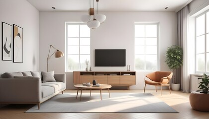 white and gold theme modern interior