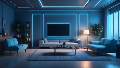 white and gold theme modern interior