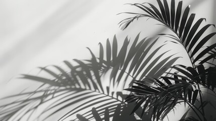 The Palm Leaf Shadows