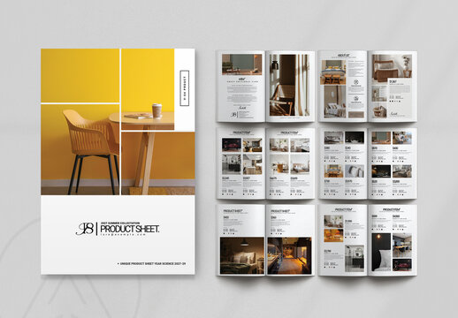 Product Sheet Brochure Template