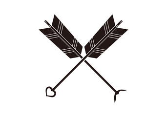 矢尻付き違い矢