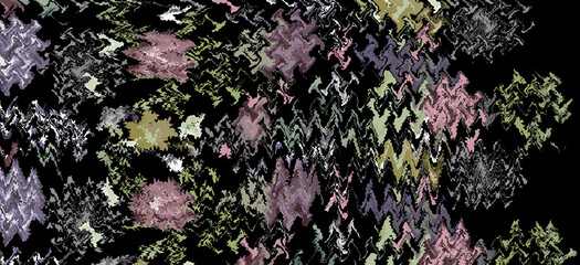 Digital And Textile Design Pattern