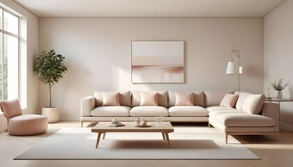 white and gold theme modern interior