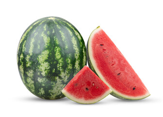 watermelon isolated on transparent png