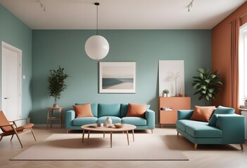 white and gold theme modern interior