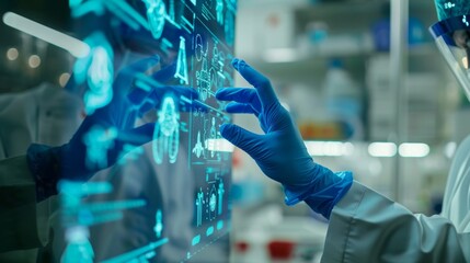 The digital lab interface