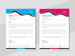 Creative business letterhead design for corporate company