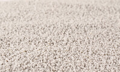 Quartz sand background and texture, pattern, side view
