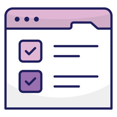 Premium download icon of checklist 