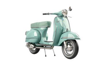 Detailed Image of a Scooter