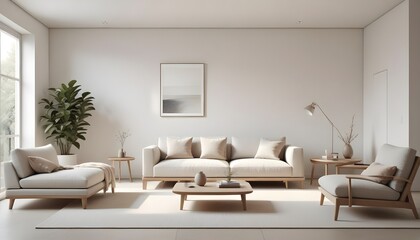 white and gold theme modern interior