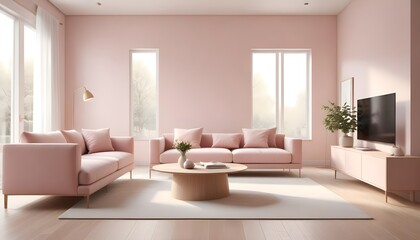 white and gold theme modern interior