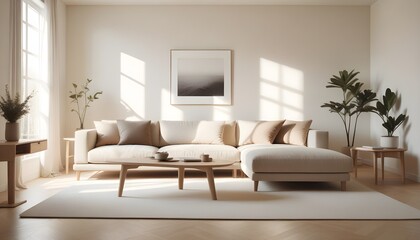 white and gold theme modern interior