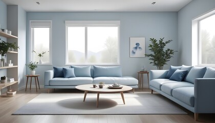 Fototapeta premium white and gold theme modern interior