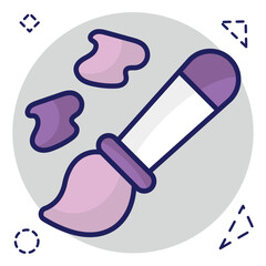 Unique design icon of color selection 