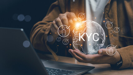 Know your customer (KYC) concept. Finding the target audience of a business, thinking about...