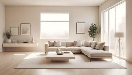 white and gold theme modern interior