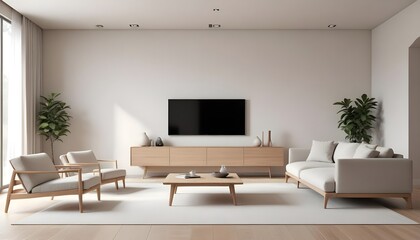 white and gold theme modern interior