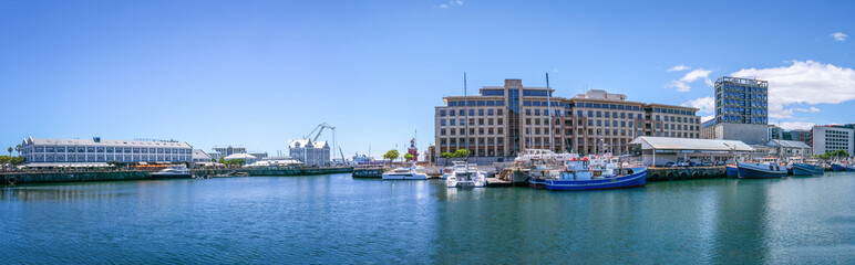 Le Cap et son port en Afrique du Sud