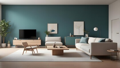 white and gold theme modern interior