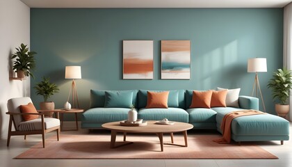 white and gold theme modern interior