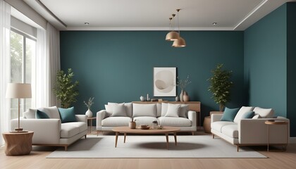 white and gold theme modern interior