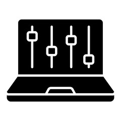 Modern design icon of web design 