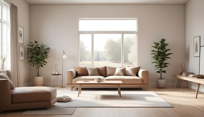 white and gold theme modern interior