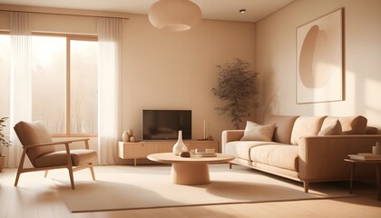 white and gold theme modern interior
