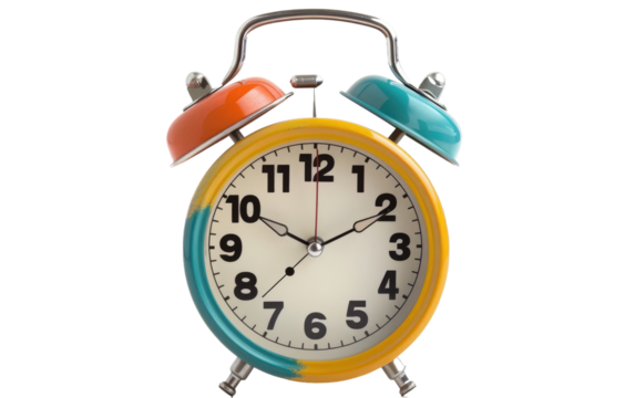 Multi-Color Modern Alarm Clock