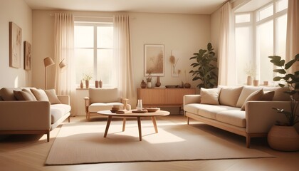 white and gold theme modern interior