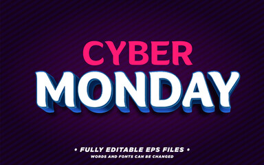 Obraz premium Flat design cyber monday concept