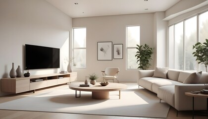 white and gold theme modern interior