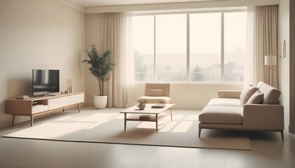 white and gold theme modern interior