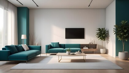 white and gold theme modern interior