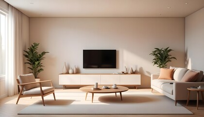 white and gold theme modern interior