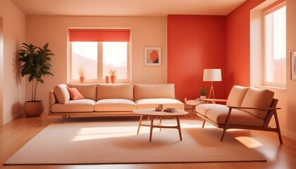 white and gold theme modern interior