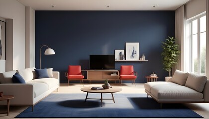 white and gold theme modern interior