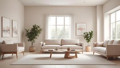 white and gold theme modern interior