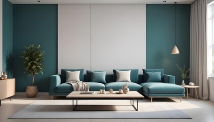 white and gold theme modern interior