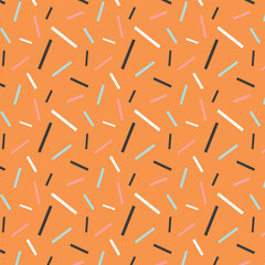 Memphis pattern background.