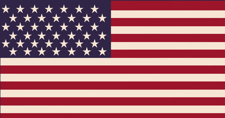 Naklejka premium an american flag with stars on it