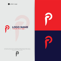 P Letter Logo Design