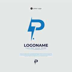 P Letter Logo Design