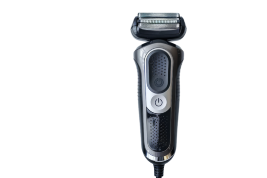 Close-up of Modern Electric Shaver