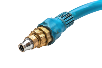 Efficient Watering: Hose Nozzle in Action