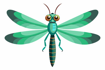 Dragonfly vector artwork and illustration svg file