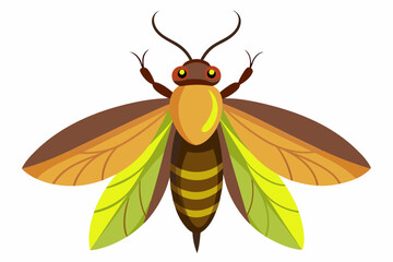Firefly  vector artwork and illustration svg file